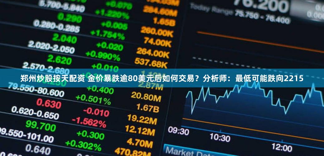 郑州炒股按天配资 金价暴跌逾80美元后如何交易?分析师:最低可能跌向2215
