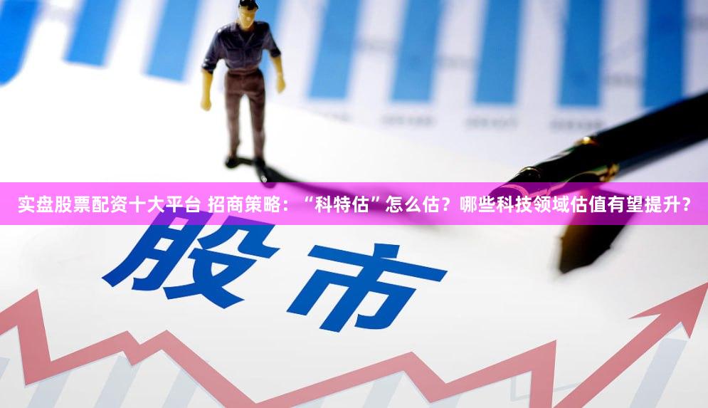 实盘股票配资十大平台 招商策略:“科特估”怎么估?哪些科技领域估值有望提升?