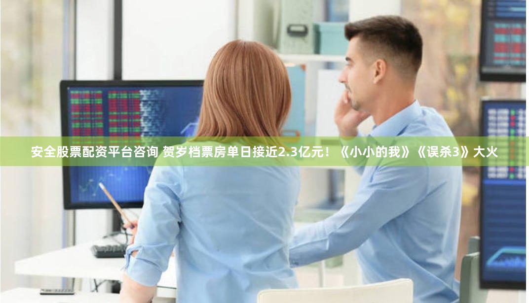 安全股票配资平台咨询 贺岁档票房单日接近2.3亿元!《小小的我》《误杀3》大火