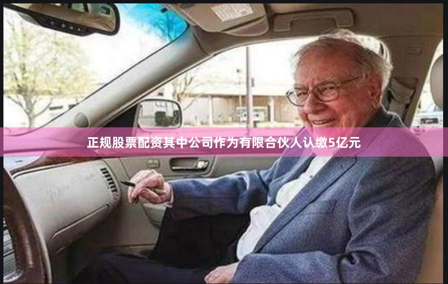 正规股票配资其中公司作为有限合伙人认缴5亿元